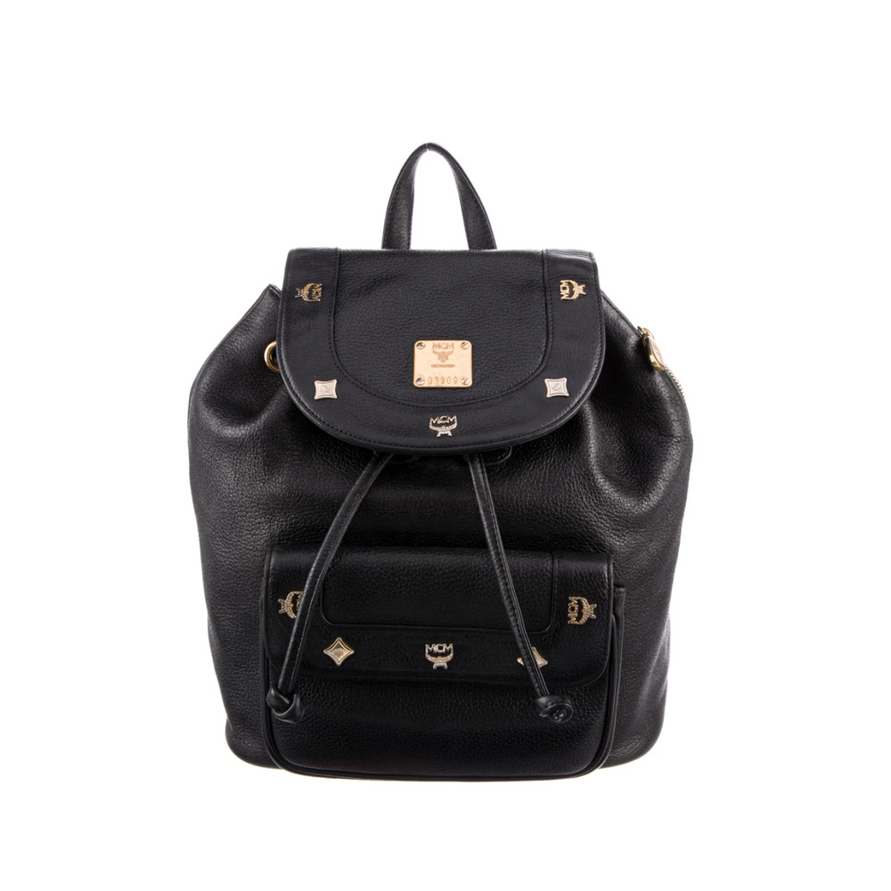 VINTAGE MCM LEATHER BACKPACK